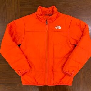 The North Face Kids Orange Puffer Jacket